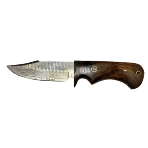 Charleston Fixed Blade Damascus Knife | Handcrafted by Country Roads Knife
