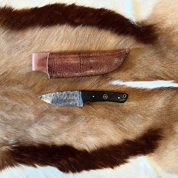 Weston Fixed Blade Knife | Handcrafted Outdoor Knife by Country Roads Knife - Image 3