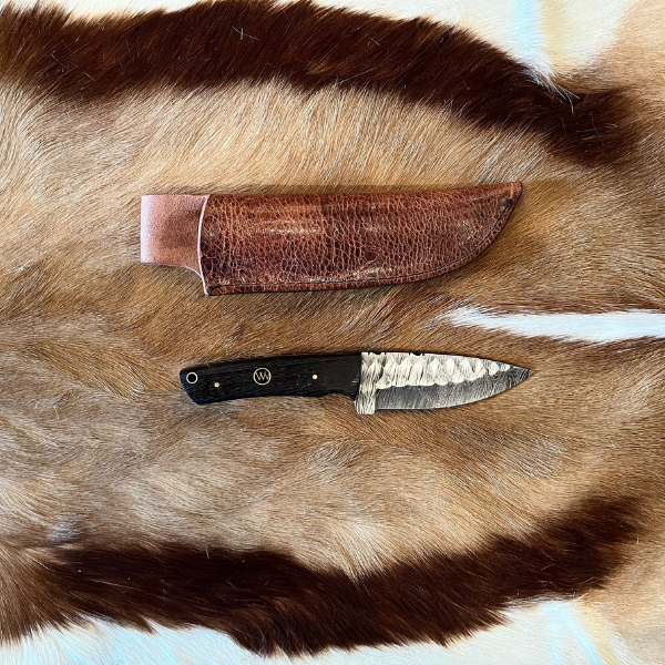 Weston Fixed Blade Knife | Handcrafted Outdoor Knife by Country Roads Knife - Image 4