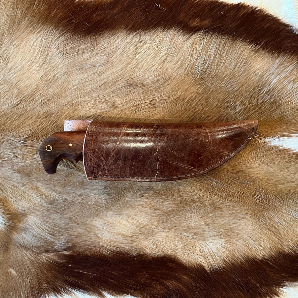 Huntington Fixed Blade Knife | Handcrafted Outdoor Knife by Country Roads Knife - Image 4