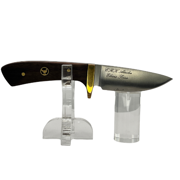 Alaskan Elkins Fixed Blade Knife | Handcrafted Collector Knife by Country Roads Knife