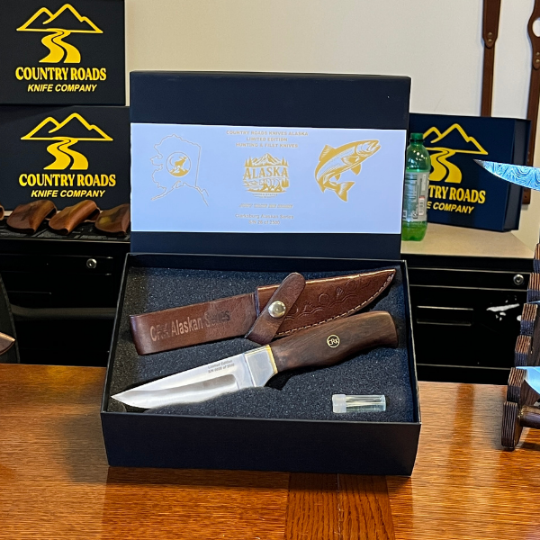 Alaskan Clarksburg Fixed Blade Knife | Handcrafted Collector Knife by Country Roads Knife - Image 3